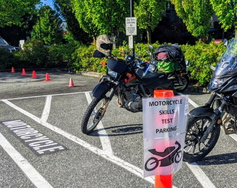 icbc motorcycle road test